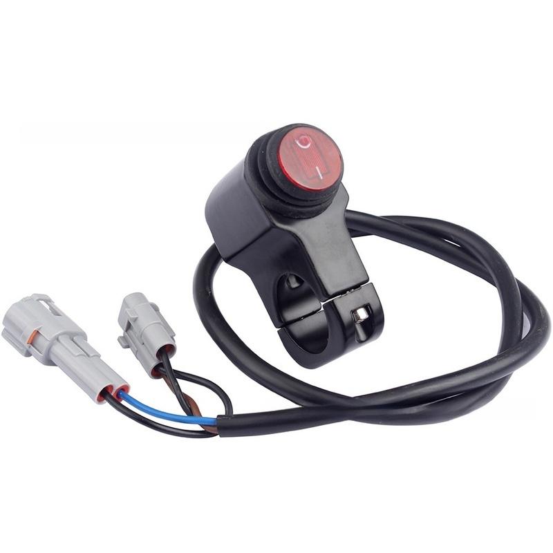 Motorcycle Headlight Switch For 72V Rawrr For Mantis X 48V Rawrr For Mantis For Mini Electric Dirt Bike Headlight Signal Lamp