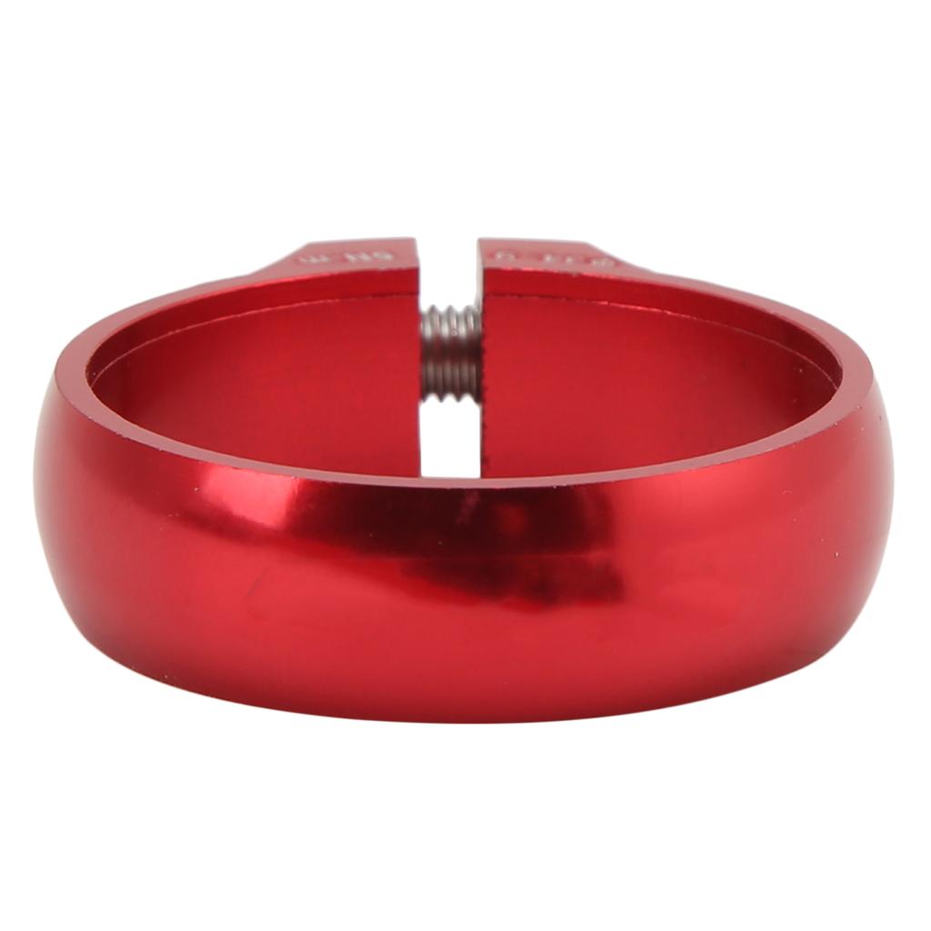 G‑500 Seat Post Clamp Bicycle Aluminum Seatpost Clamp 31.8mm Ultralight for Road Mountain BikesRed