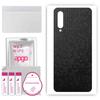 apgo Protective Skin Sticker for the Back Compatible with Xiaomi Mi CC9e, Wrap Film, Foil, Vinyl - Pattern Black Honeycomb