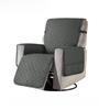 Universal Knitted Recliner Sofa Cover - Solid Color, All-Season Protection for Single Chairs