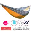 Outdoor Lightweight Parachute Fabric Double Hammock for Travel and Leisure