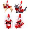 Warm Coat Xmas Merry Christmas Pet Clothes Puppy Supplies Riding Horse Clothe Christmas Costume