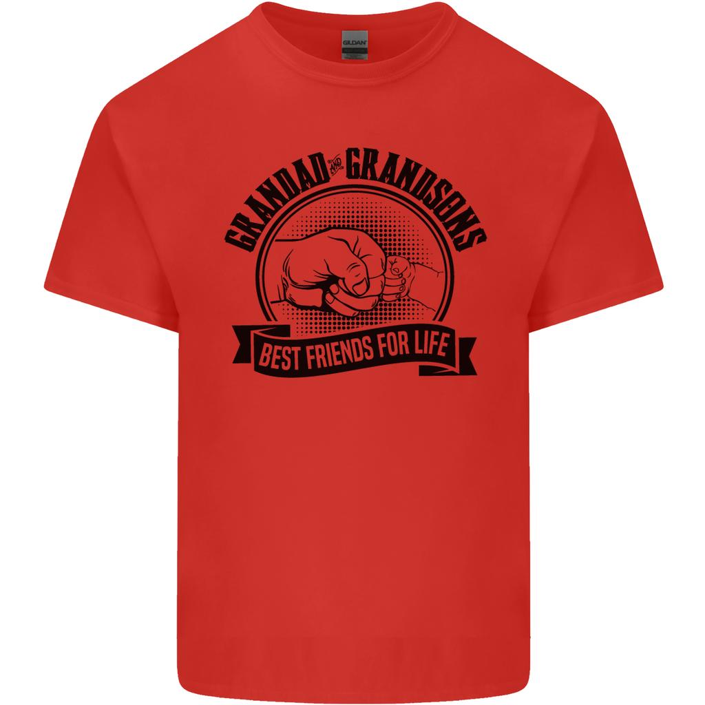 Grandad Grandsons Grandparents Day Unisexs Light Cotton TShirt