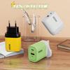 2 порта 120 Вт быстрая зарядка USB Type C зарядное устройство PD QC 3.0 USB C зарядное устройство адаптер вилки EU/US/UK для iPhone Xiaomi Samsung