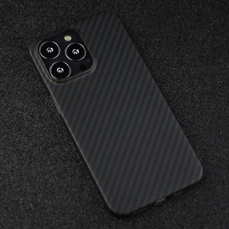 Carbon Fiber Phone Case IPhone 14 Pro Max 13 12 Slim Protective Cover With Heat Dissipation Magsafe Compatible