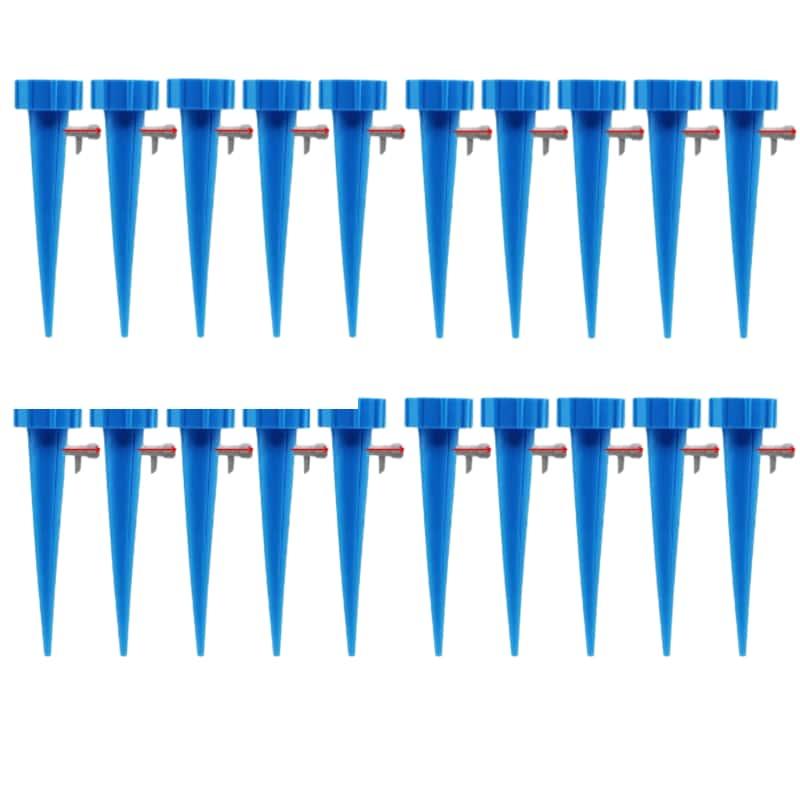 Automatic Drip Irrigation Watering Spike 10/20Pcs Adjustable Fits Common Bottles for Garden Potted Plant Watering