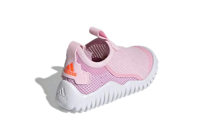 adidas Rapidazen S Rdy Дышащие Низкие Детские Кроссовки Розовые Для Младенцев И Малышей FZ3946