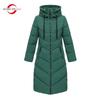 Женское пальто, зимнее женское толстое хлопковое стеганое пальто, пуховая парка, женская длинная куртка с капюшоном, большие размеры