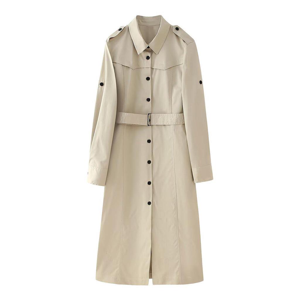 Autumn/Winter 2024 Women's Fashion Trench Coat Dress 6465