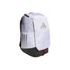 adidas Performance 1.0 Повседневный рюкзак большой емкости из переработанного полиэстера Унисекс-рюкзак Белый Светло-пурпурный JJ2060