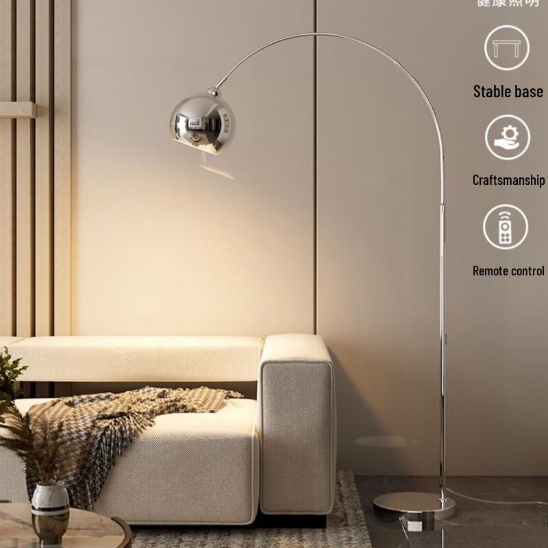 Напольная рыболовная лампа Dream Bubble Nordic Chrome