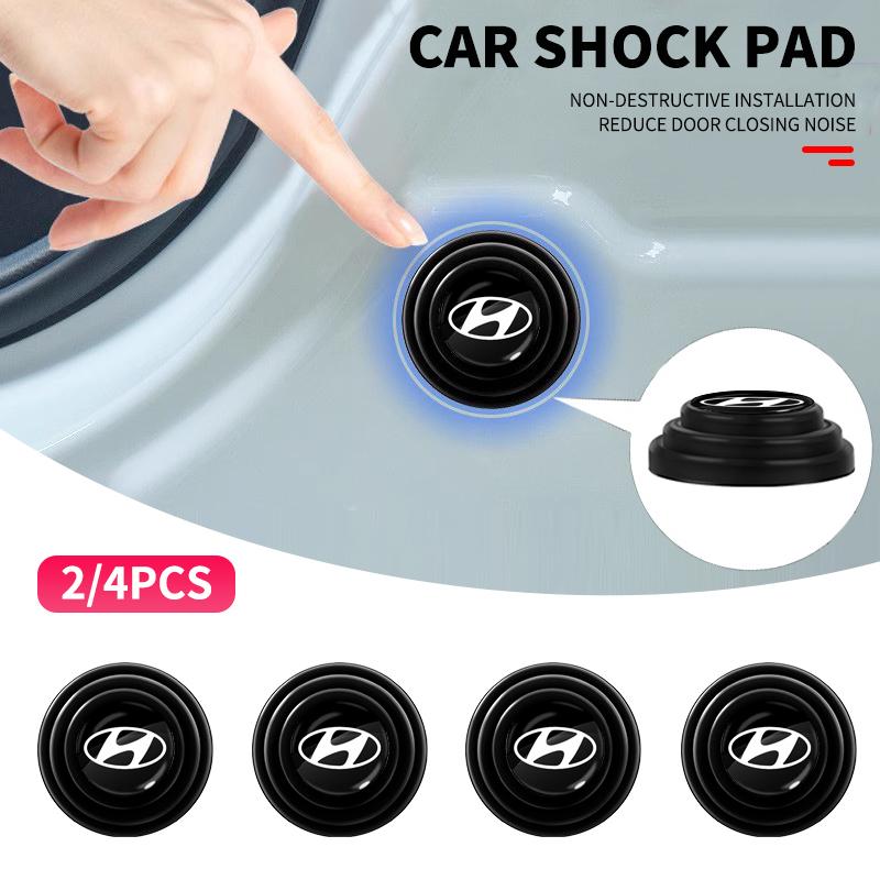 Car Door Sound Insulation Pad Shock Absorption Gasket Anti-shock Pad Sticker For Hyundai i20 i30 Sonata Kona Elantra Tuson AG3