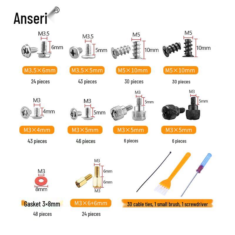 Ansr Computer Screw Assortment Kit