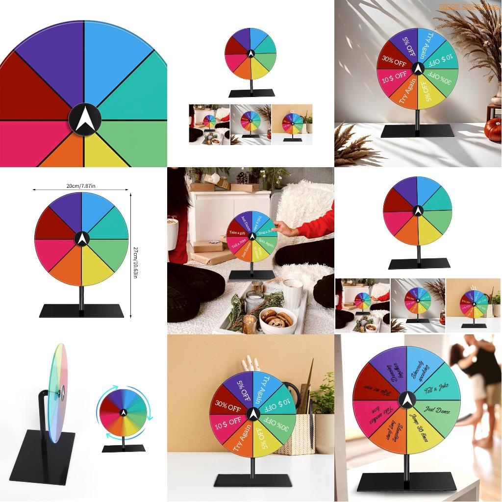 K1AE Portable Tabletop Roulettes Wheel Accessory for Multipurpose Event Use