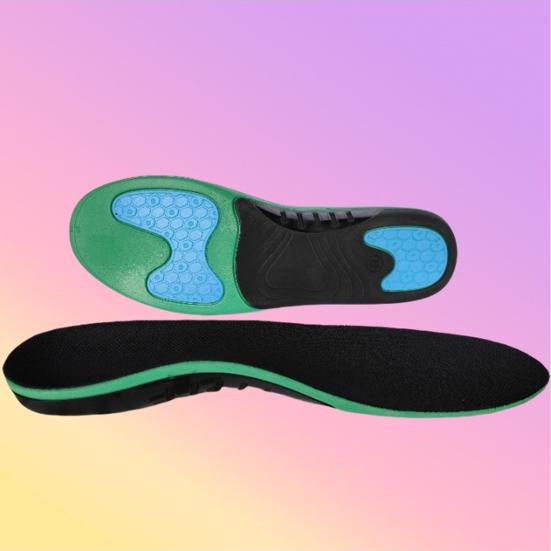 1 пара амортизирующих стелек для обуви, дышащие вставки для кроссовок, стельки с поддержкой свода стопы, сменные стельки для женщин и мужчин