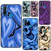 Brown Purple Hearts Swirl Pattern For OnePlus 9R 8T Nord2 9 10 Pro Case For OPPO Realme 9i 8i 8 Pro GT Neo 2 GT Master Cover