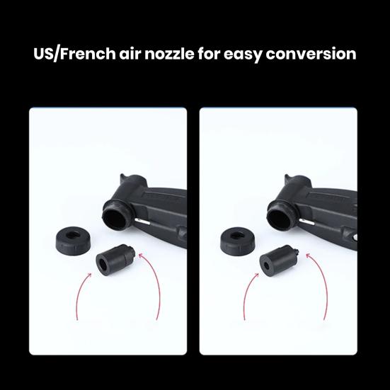 Mini Bicycle Pump 80PSI High Pressure Universal Compact Size Portable Widely Used Bike Tire Inflator Handheld Air Pump