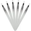 Set of 6 Flat Brushes with Reservoir Medium Tips