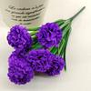 1 ветка искусственный цветок без полива, 7 головок, элегантный искусственный цветок гортензии для дома и улицы, декор для вечеринки