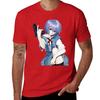 Rei with gun TShirt customs design your own Blouse summer top Unisexs clothing