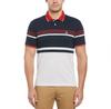 Original Penguin Honeycomb Jacquard Eng Stripe поло с короткими рукавами