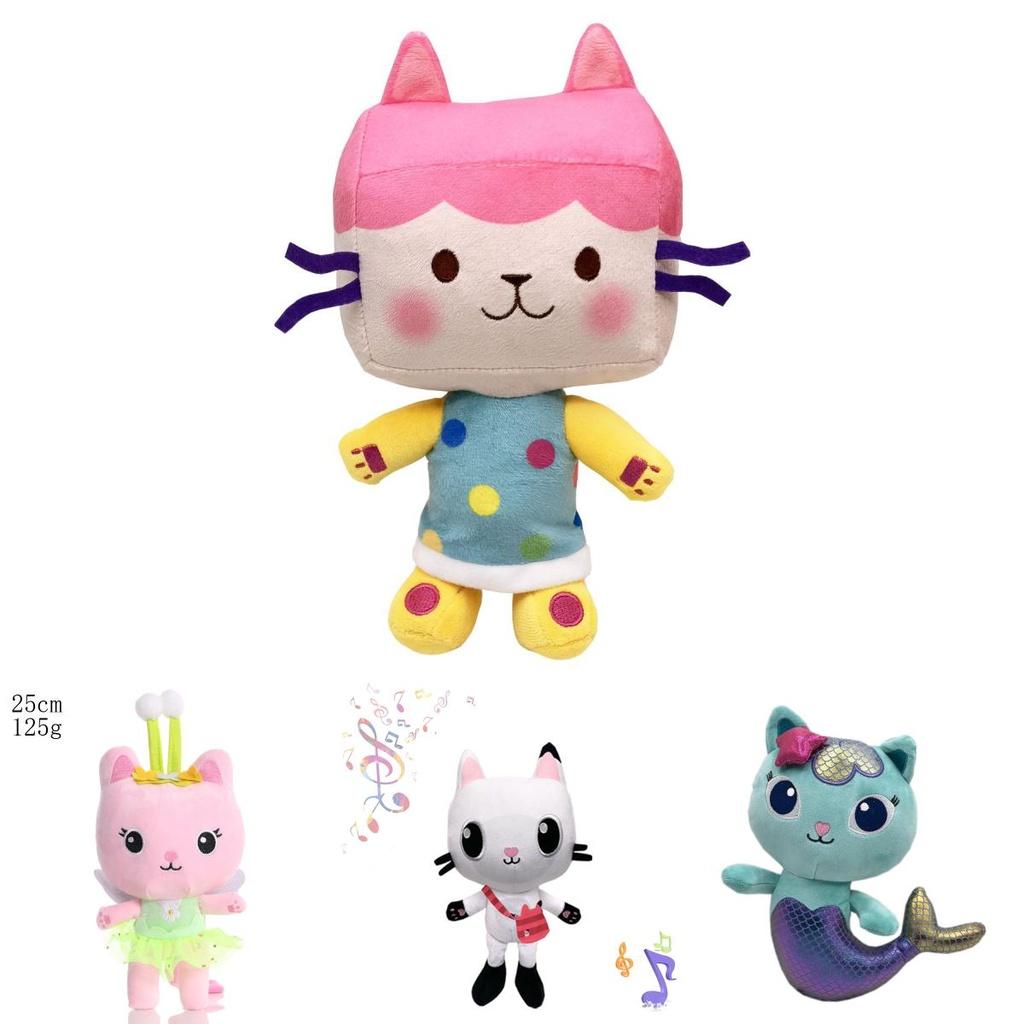 Плюшевый мультяшный кот из Кукольного домика Габби, мягкая игрушка, кукла, детские рождественские подарки