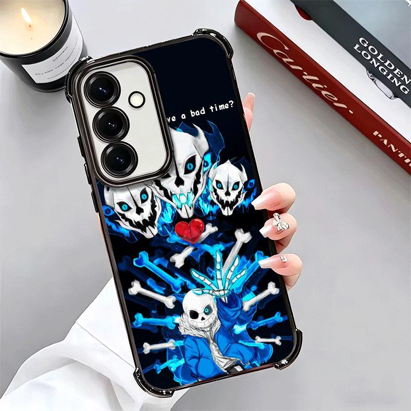 U-Undertale S-Sans Покрытие Чехол для телефона Для Samsung A17 A07 A37 A57 A16 A56 A15 A55 A14 A54 A13 A53 A26 A36 A25 A35 A24 A34 A23 A3
