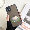 Чехол для телефона с японским аниме и забавным Тоторо для iPhone 11 12 13 14 Pro Max XR X 8 7 Plus Pro XS Mini Skin Feeling Cases Silicone Cover