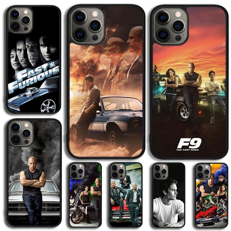 Чехол для телефона «Форсаж» для iPhone 17 Air 15 16e 14 13 Pro Max Coque 12 11 Pro Max PLUS