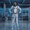 Jumpsuit Astronaut Costume Dress Up Spaceman Jumpsuit Creative Cosplay Outfit  Cosplay Event