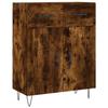 VidaXL Buffet chêne fumé 69,5x34x90 cm bois d'ingénierie 827977