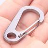 Инструмент Многофункциональная Подвесная Пряжка Нержавеющая Сталь Брелок Пружинная Быстросъемная Пряжка D-образный Карабин