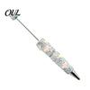 Decorative Beaded School Pen DIY Glow-in-the-Dark Diamond Pen, Rhinestone Ballpoint Pens with Cartoon Charms, Cute Glitter Writing Tools for Students