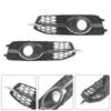2PCS Car Front Bumper Fog Light Grille For   A6 C7 S-Line 2012-2014