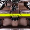 Автомобильные коврики для Honda Jazz Fit Автомобильные ковры Коврики для ног Аксессуары для Coche