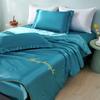Summer Washed Silk Comforter Spring Thin Duvet Insert Soft Silky Blanket Ice Cooling Bedding Quilt Queen Single Double Size Bed