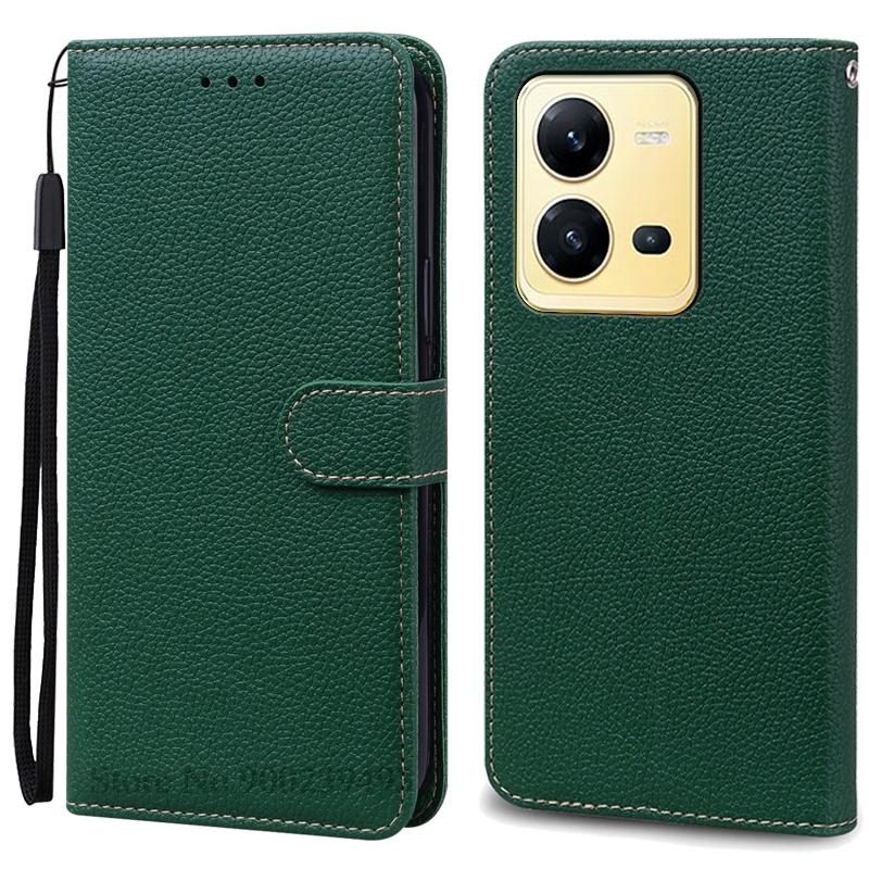 Для Vivo X80 Lite чехол Роскошный кожаный кошелек флип чехол для Vivo X80 Lite 5G чехол Силиконовый чехол для Vivo X80 Lite Fundas Shell