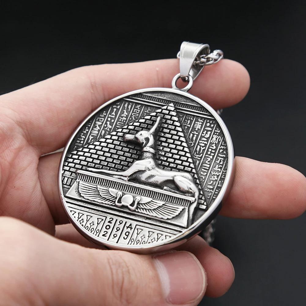 God Death Anubis Amulet Talisman Necklace Pendant Ancient Egypt Egyptian Symbol Eternal Life protect guardian Dead