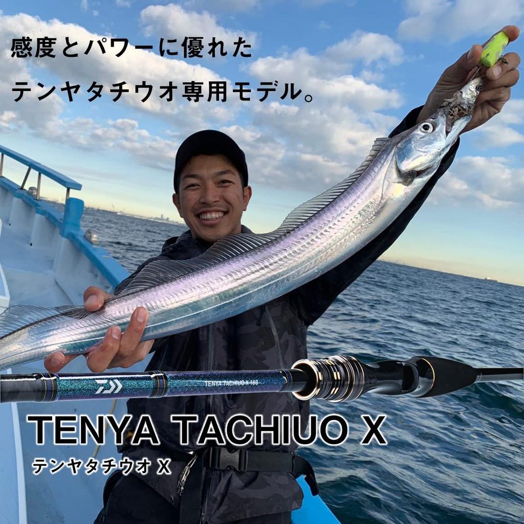 DAIWA Tenya Tachiuo X 91-180 R fishing rod black