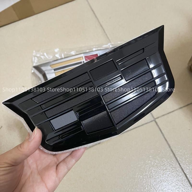 AABHT1 3D ABS Car Front Rear Logo Emblem Cover For Cadillac XTS XT5 XT6 ATSL Auto Grille Tailgate Trunk Badge Exterior Decoratiom