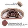 10pcs Alumina Abrasive Sanding Belts Belt Sander Sandpaper  Cutting Machine