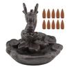Ceramic Incense Holder Censer Smoke Backflow Incense Burner Decor Ornament