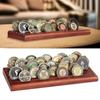 Wooden Coin Display Stand 13 X 5 In Collectible Coin Holder New Challenge Coin Display