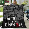 Поп-певец E-Eminem Плед, Фланелевый плед для дома, спальни, кровати, дивана, пикника, офиса, походов, отдыха, дневного сна, подарок на день рождения