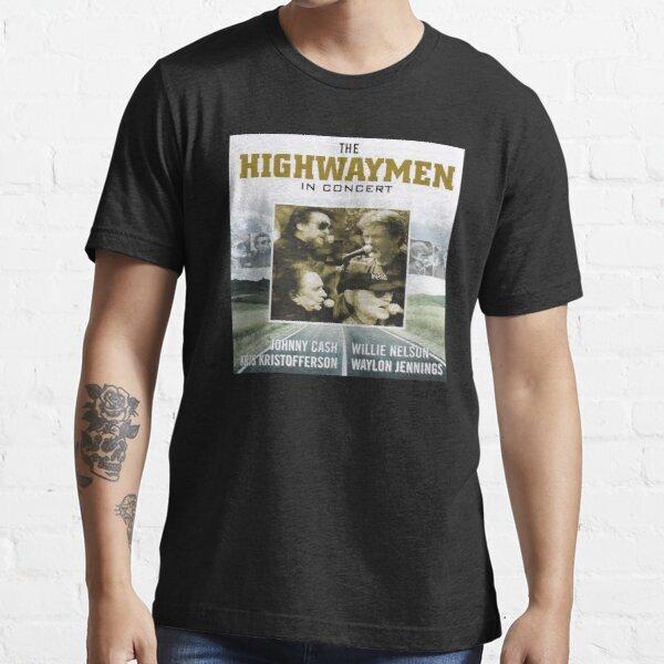 The Highwaymen Concert T-Shirt Johnny Cash Kris Kristofferson