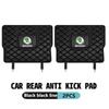 AAABR1 Автомобильный противоударный коврик Защитная накладка на спинку сиденья Для Skoda Octavia A5 A7 RS Fabia Superb Rapid Karoq