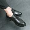Весна и Осень новая внешняя торговля большой размер 46 мужская мода деловое платье повседневные маленькие кожаные туфли ретро мужская обувь одна штука 2025