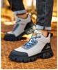 Унисекс Прочные Утепленные Защитные Рабочие Ботинки: Ударопрочный, Устойчивый к проколам, Пластиковая защита носка