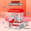 Нетоксичная Candy Claw Machine Электронная машина Аркадная Claw Machine Ретро Карнавальная Музыка 24 Вида Игр Игра на День Рождения Рождественские Детские Игрушки