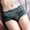 15 Colors Sexy Mid-waist Lace Panties Women Underwear Lingerie Seamless Hip Lift Brief Mesh Underpant Plus Size Briefs Underwear